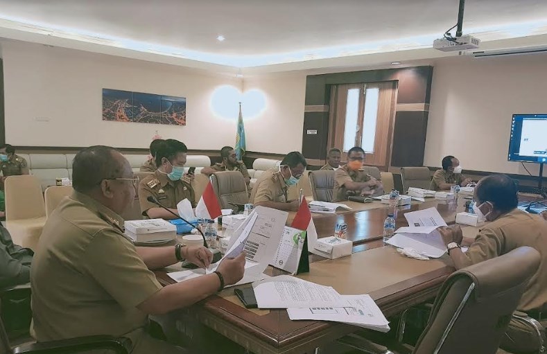 Bupati Jeneponto Minta Pastikan Data Akurat, Sekda Telekonferensi BPJS Bulukumba