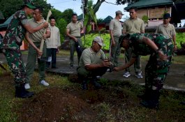 Pangdam Hasanuddin Galakkan Penghijauan