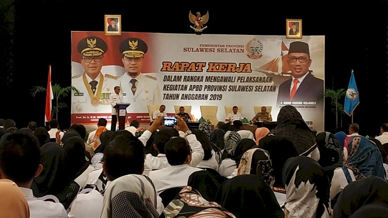 Raker Awal Tahun, Gubernur Sulsel Bakal Bentuk Tim Khusus Aset Daerah