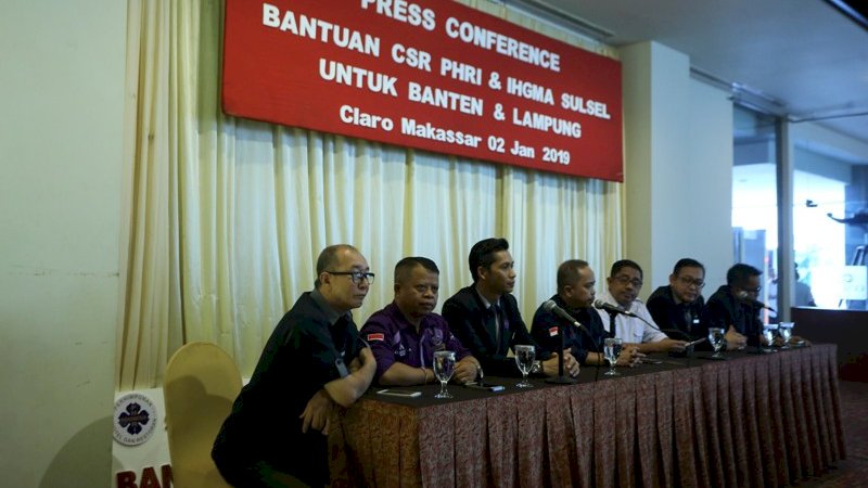 Aksi Dadakan, Bos Hotel di Sulsel Patungan Bantu Korban Bencana Banten dan Lampung