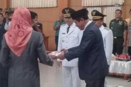 Serah Terima Jabatan, Bupati Sidrap: Kami Akan Wujudkan Semua Janji Politik