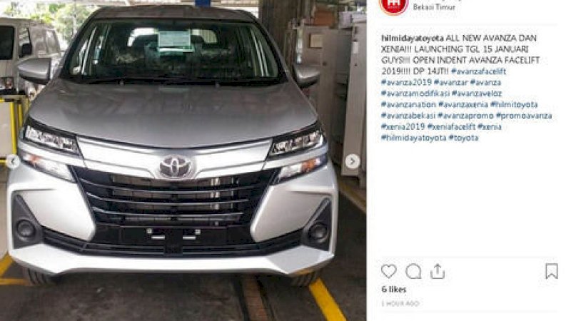 Benarkah Wujud Toyota Avanza Facelift&nbsp;Begini?