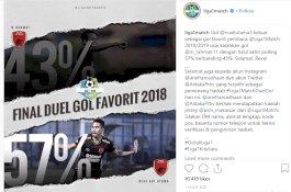 All PSM Final, Reva Adi Utama Juara Gol Terbaik Versi Pembaca Liga 1