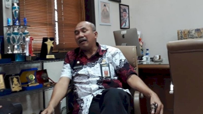 Kepala dan Sekretaris BKSDM, Andi Siswanta Attas, saat dikonfirmasi terkait jabatan lowong dan lelang jabatan.