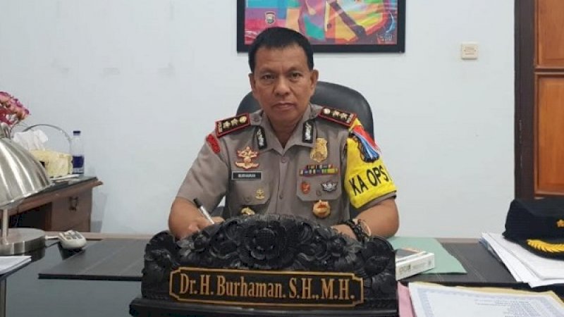 Kapolres Barru, AKBP Burhaman