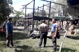 Rumah Panggung di Pinrang Hangus Terbakar, Pemilik Terkena Percikan Api