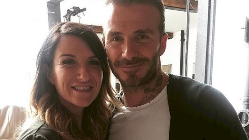 Joanne Beckham dan David Beckham