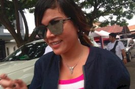 Avriellia Shaqqila Tebar Senyum usai Pamitan di Polda Jatim