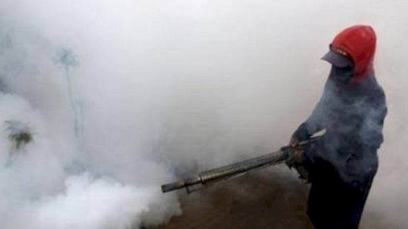 Fogging dilakukan di berbagai wilayah di Lutim.