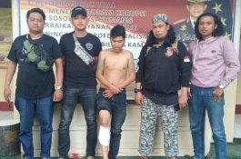 Dor! Buronan Pencuri Motor di Makassar Ditembak Polisi