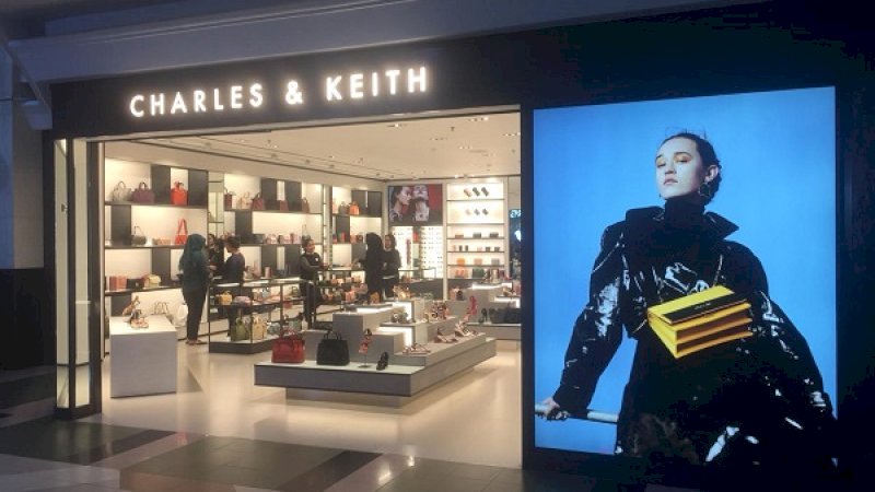 Tenant Charles & Keith di Mal Ratu Indah (MaRI) Makassar.