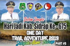 Ikutan One Day Trail Adventure 2019 di Sidrap, Hadiahnya 20 Motor