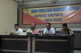 Sepanjang Tahun 2018, Polres Jeneponto Tangani 1.016 Kasus