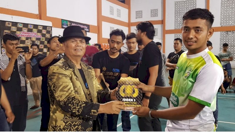 Bupati Enrekang Tutup Turnamen Futsal Bhayangkara Cup 1