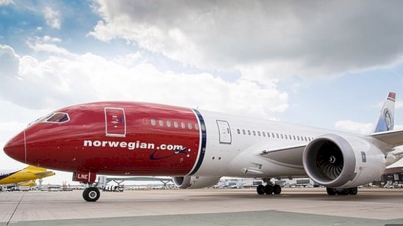 Norwegian Air Boeing 737 MAX, mendarat darurat di Shiraz, Iran.