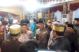 Mentan dan Dua Gubernur Sulsel Hadiri Prosesi Mappacci Putra Nurdin Abdullah