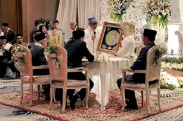 Rapsel Ali Resmi Jadi Menantu Ma'ruf Amin, Jokowi dan Mantan Mertua Jadi Saksi