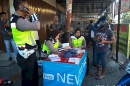 Razia Pagi-pagi, Polres Gowa Amankan 68 Kendaraan