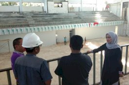 GOR Lutra Rampung Pertengahan Februari 2018