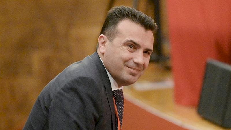 Perdana Menteri Makedonia Zoran Zaev 