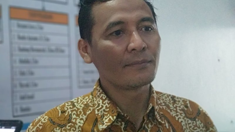 Koordinator Divisi Logistik KPU Sulsel, Syarifuddin.