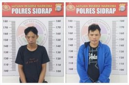 Menyamar Jadi Pembeli, Polisi Ringkus Dua Pengedar Ekstasi di Sidrap
