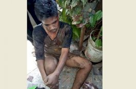 Pelaku Jambret Jadi Bulan-bulanan Massa di Takalar, Akhirnya Polisi Datang