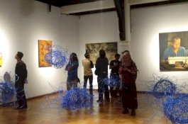 Lukisan Mayat Berjalan Turut Hiasi Bentara Budaya Jakarta