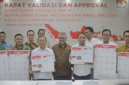 Mengenal Lima Warna Surat Suara Pemilu 2019