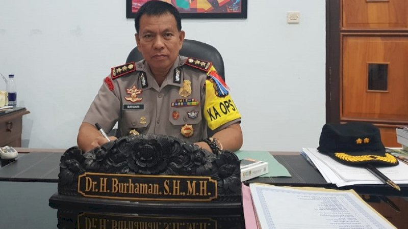 Kapolres Barru, AKBP Burhaman