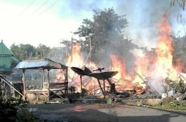 Kebakaran Hanguskan Uang Rp40 Juta dan Belasan Hewan Ternak di Bantaeng