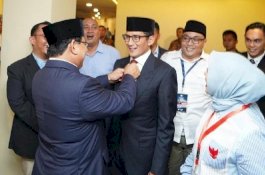 Prabowo Tercekat Saat Sebut Nama Mantan, Sandiaga Senyum-senyum