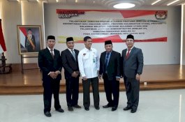 Adnan Tahir Resmi Jabat Sekretaris KPU Sulsel