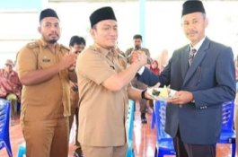 HUT Ke-42 Transmigrasi Desa Argomulyo, Wabup Lutim: Jangan Merasa sebagai Pendatang