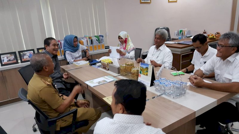 Bahas Program Strategi, Bupati Sidrap Bertemu BBWS Pompengan di Makassar