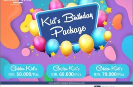 Tak Mau Ribet? Rayakan Ulang Tahun Sang Buah Hati di Golden Tulip Essential