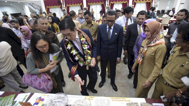 Kedatangan Gubernur Ehime Jepang, Nurdin Abdullah Sebut karena Diajak Bupati Indah