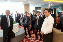 Sebelum Kembali ke Jepang, Gubernur Ehime Kunjungi Baruga Lounge Sulsel
