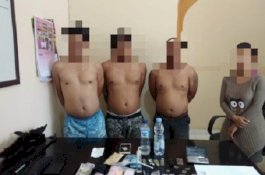 Gulung Jaringan Narkoba, Polres Lutim Ringkus Karyawan PT Vale dan PNS Cantik
