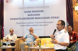 Jadi Pemateri FGD Pewarta Ekonomi, Ini yang Disampaikan Wali Kota Makassar