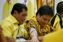 Airlangga Mengaku Laporkan Golkar Sulsel kepada Jokowi