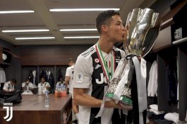 Cuap-cuap Ronaldo usai Raih Trofi Pertama di Italia