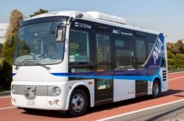 Jepang Mulai Uji Coba Bus Bandara Tanpa Pengemudi