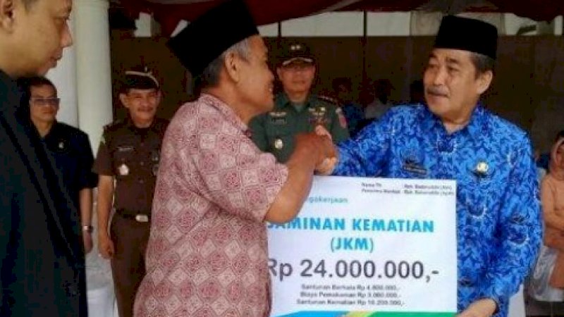 Pegawai Non PNS di Sidrap Dijamin BPJS Ketenagakerjaan