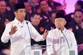 Jokowi Dominan Debat Perdana, Ma'ruf Amin Tahu Diri