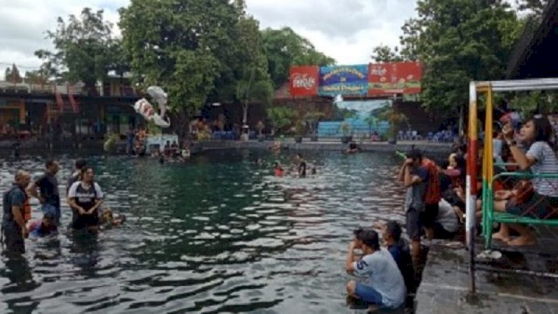 Umbul Ponggok, jadi objek berguru rombongan Study Tiru Luwu Timur.