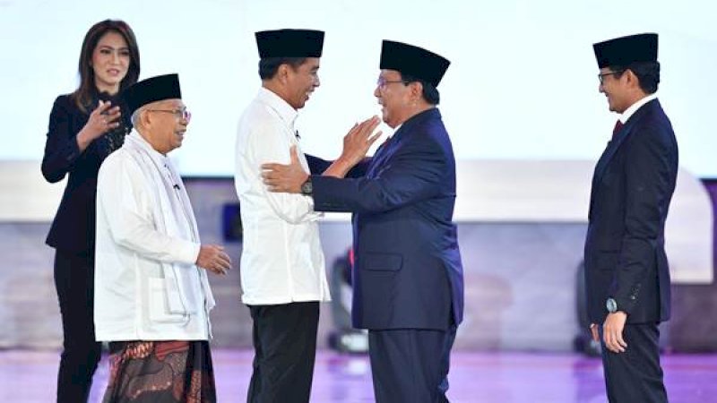 Debat Pilpres perdana yang digelar baru-baru ini. Ist