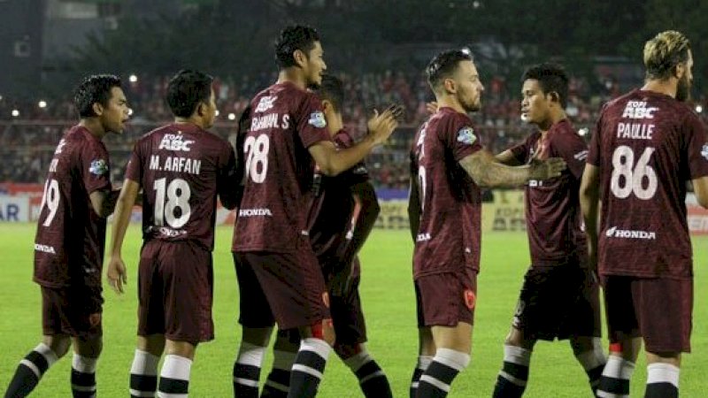 Para pemain PSM Makassar. Ist