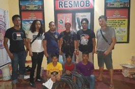 Curi Kabel dan Aki, Tiga Pemuda Asal Menro Pinrang Diamankan