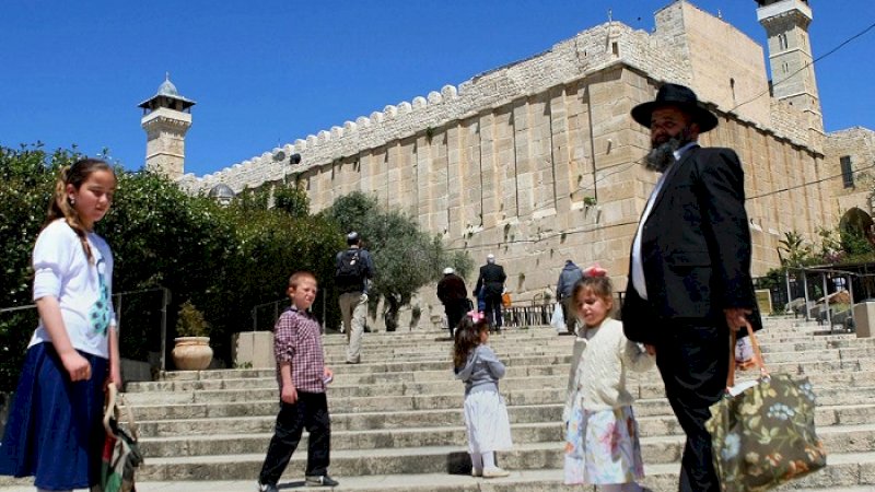 Masjid Ibrahimi di Hebron, Palestina.